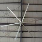 Couleur argentée des fans de plafond d'inverseur de Danfoss grande 20ft avec la lame d'alliage d'aluminium