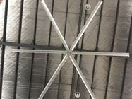 À vitesse réduite à fort débit industriel géant de fans de plafond de style avec des lames d'alliage d'aluminium