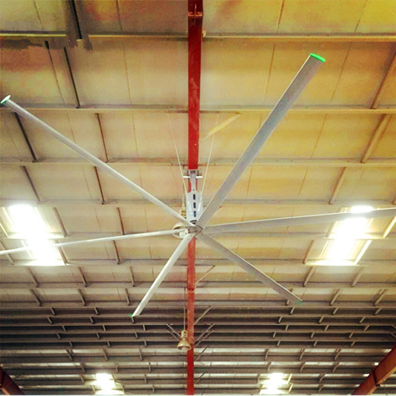 Fans de plafond AWF52 d'intérieur industriels, fans de plafond industriels modernes pour des entrepôts