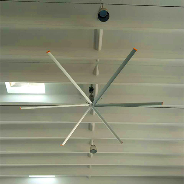 Grand fan de plafond de taille, grands fans de plafond de magasin avec le matériel d'alliage d'aluminium