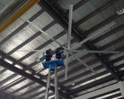 Fan de plafond industriel en métal AWF-25, fans de plafond très grands pour des églises