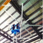 Entrepôt à fort débit industriel de fans de plafond 17 pi avec 8 pales de ventilateur