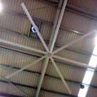 Lame à fort débit des fans de plafond de taille du chou frisé 24ft 8 avec des lames d'alliage d'aluminium
