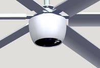 Fans de plafond industrielles économiseuses d'énergie sans brosse de la fan de plafond de moteur de C.C de PMSM 220V grandes