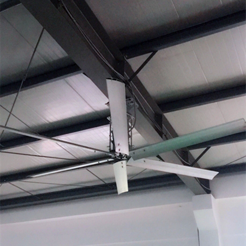 Fans de plafond de petite taille d'entrepôt 2.5m diamètre 0.75KW de 8 pi pour l'atelier