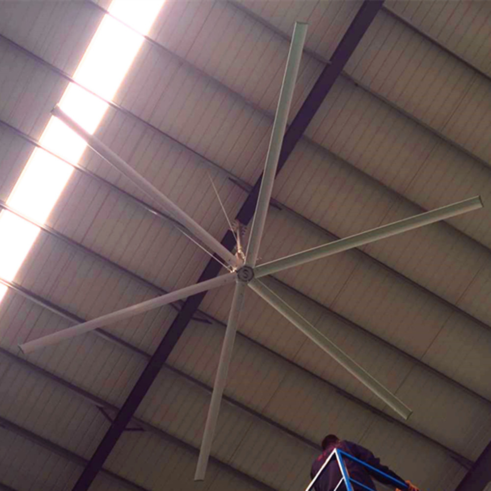 Fans industrielles économiseuses d'énergie industrielles de la fan de plafond de l'Orient HVLS 10ft pour des entrepôts