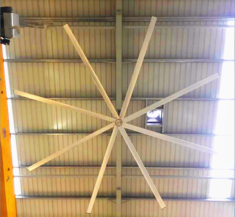 Fan de plafond axiale anti-déflagrante de flux d'air de grand diamètre de fans de plafond de HVLS