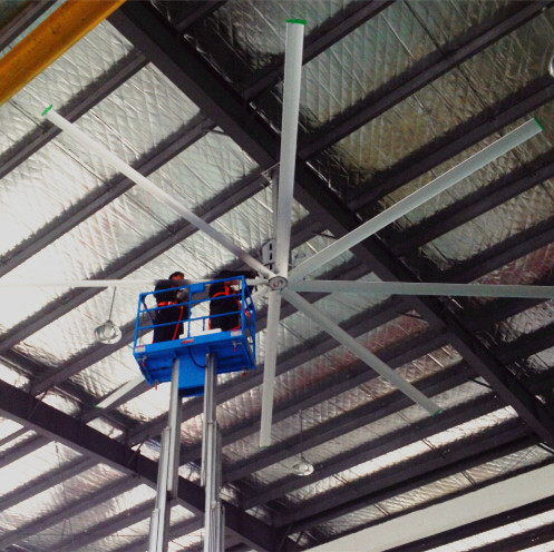 Économie d'énergie industrielle de fans de plafond de style de grand âne 14ft/16ft/20ft/24ft